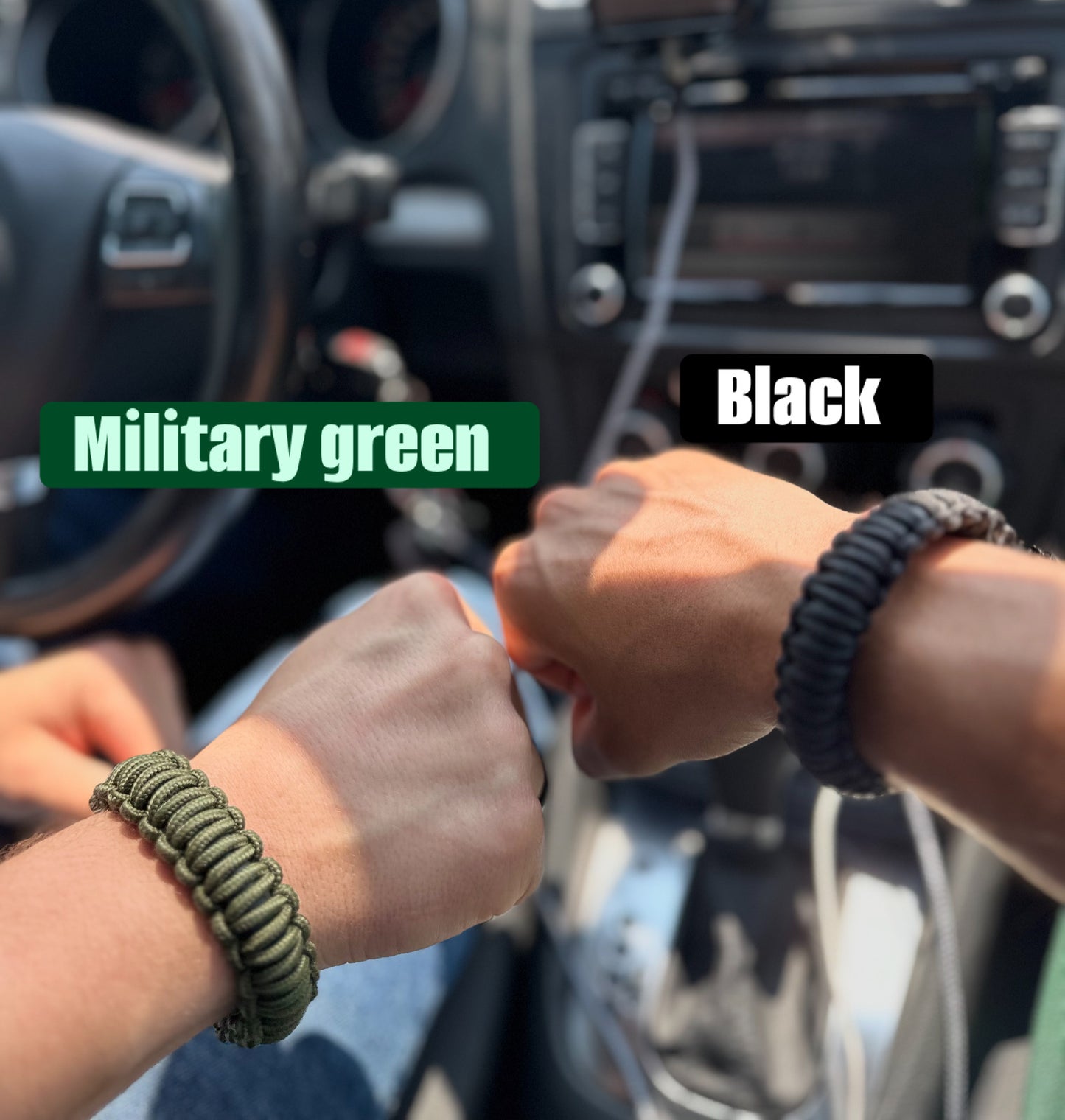 Refillable Fragrance Bracelet- Black (Athletic) -