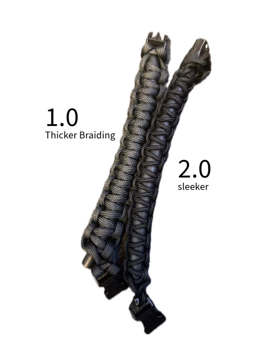 Refillable Fragrance Bracelet- Black (Athletic) -